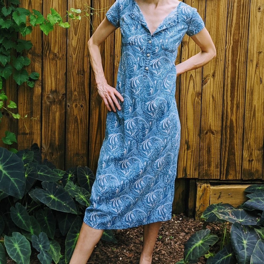 Vintage Liz Wear shirt dress
